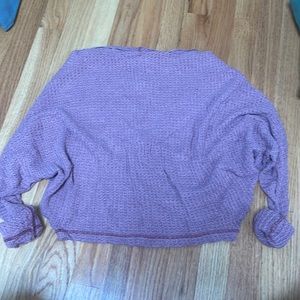 Free people off the shoulder sweater